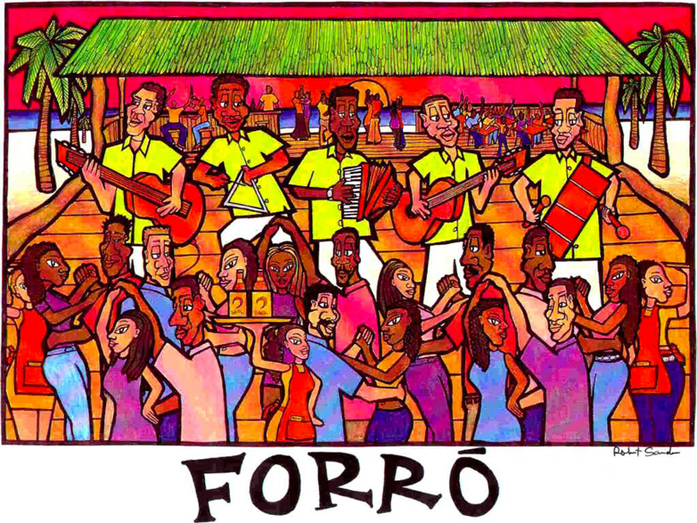 Danse issue de la culture brésilienne, Forró