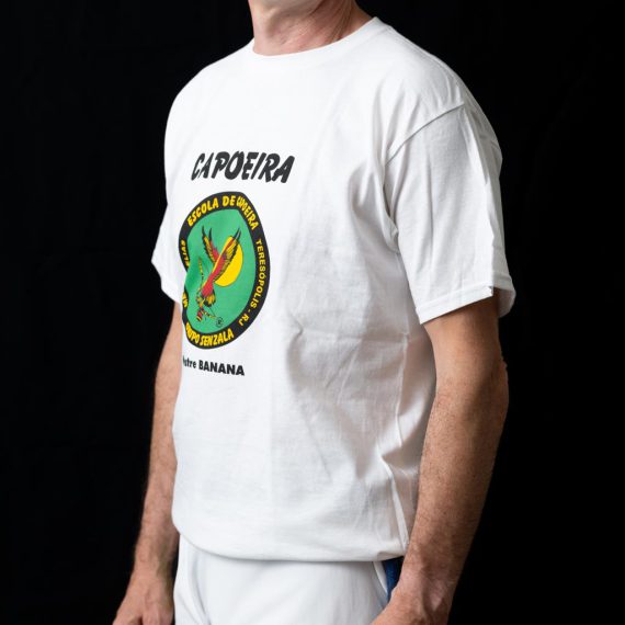 Tee Shirt Officiel - Homme - Capoeira Senzala - Mestre Banana