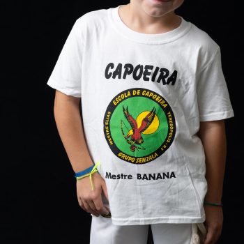Tee Shirt Officiel - Enfant - Capoeira Senzala - Mestre Banana