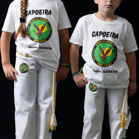 Tee Shirt Officiel - Enfant - Capoeira Senzala - Mestre Banana