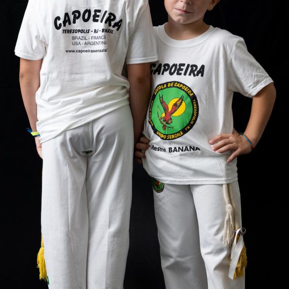 Tee Shirt Officiel - Enfant - Capoeira Senzala - Mestre Banana