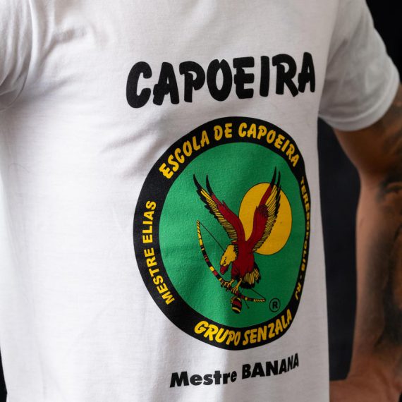 Tee Shirt Officiel - Homme - Capoeira Senzala - Mestre Banana