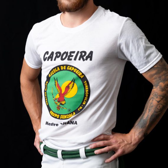 Tee Shirt Officiel - Homme - Capoeira Senzala - Mestre Banana