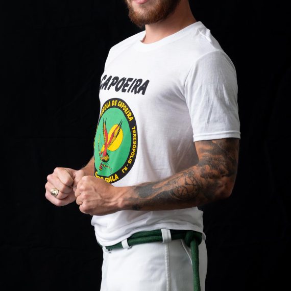 Tee Shirt Officiel - Homme - Capoeira Senzala - Mestre Banana