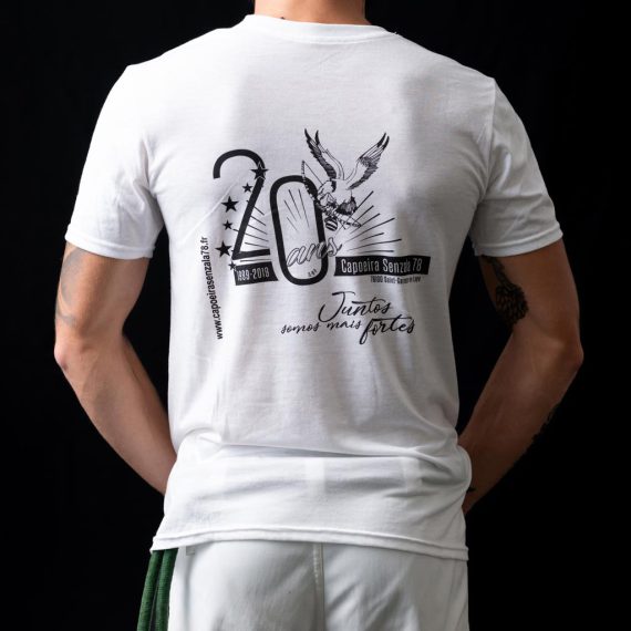 Tee Shirt Officiel - Homme - Capoeira Senzala - Mestre Banana