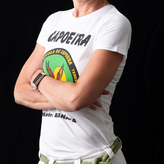 Tee Shirt Officiel - Femme - Capoeira Senzala - Mestre Banana