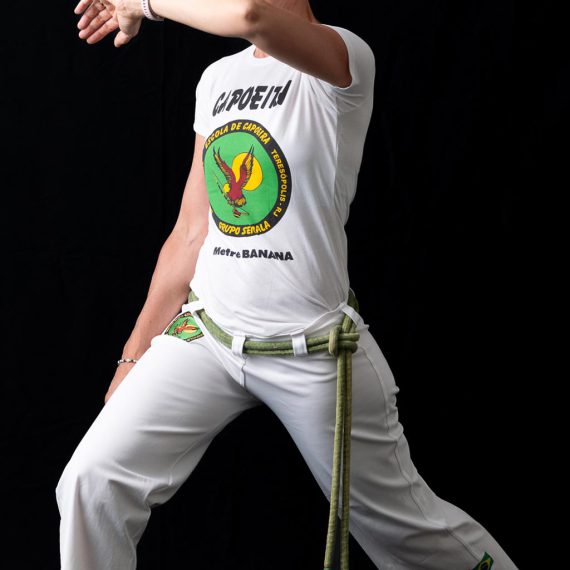Tee Shirt Officiel - Femme - Capoeira Senzala - Mestre Banana
